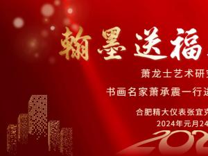 安徽蕭龍士藝術(shù)研究會(huì)、安徽江淮書(shū)畫(huà)院名家們一行進(jìn)